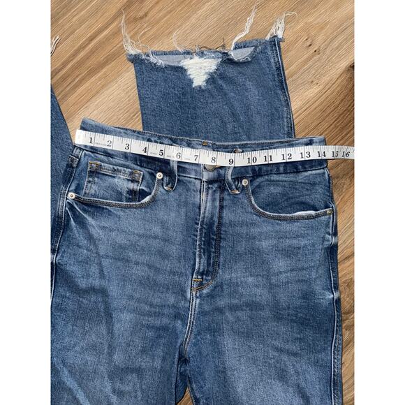 Good American Good Curve Boot distressed hem - size 8/29 - Picture 6 of 9